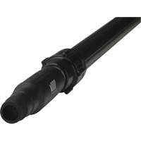 Deck Scrub Handle, Brush/Pad Holder, Black, Telescopic, 62"-113" L Stor-it Systems