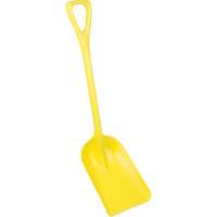 Pelle hygi&eacute;nique monopi&egrave;ce, Lame 10" x 6", Longueur de 37-1/2", Plastique, Jaune Stor-it Systems