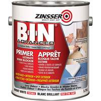 Appr&ecirc;t avanc&eacute; &agrave; base de gomme-laque synth&eacute;tique B-I-N, 3,78 L, Gallon, Blanc brillant teintable Stor-it Systems