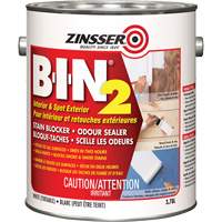Appr&ecirc;t B-I-N 2, Blanc, Tr&egrave;s mat, 3,78 L, Gallon Stor-it Systems