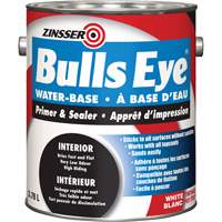 Appr&ecirc;t &agrave; base d'eau Bulls Eye, 3,78 L, Gallon, Blanc Stor-it Systems