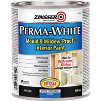 Perma-White<sup>®</sup> Mold & Mildew-Proof™ Interior Paint, 931 ml, Can, White JL322 | Stor-it Systems