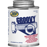Groovy Lubricant & Anti-Seize, 8 oz., Brush Top Can, 2100°F (1100°C) Max. Temp JL687 | Stor-it Systems