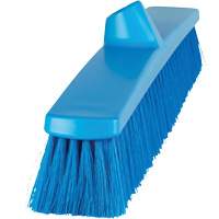 ColorCore Push Broom, Fine Bristles, 24", Polypropylene, Blue JM129 | Stor-it Systems