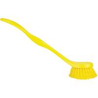 ColorCore Dish Brush, Medium Bristles, 7-1/4" Long, Yellow JM168 | Stor-it Systems