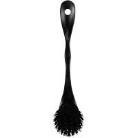 ColorCore Dish Brush, Medium Bristles, 7-1/4" Long, Black JM169 | Stor-it Systems