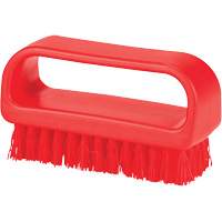 ColorCore Hand Washing Brush, Medium Bristles, 4" Long, Red JM184 | Stor-it Systems