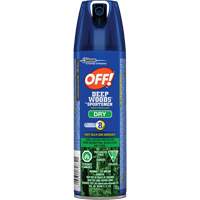OFF! Deep Woods<sup>®</sup> for Sportsmen Dry Insect Repellent, 30% DEET, Aerosol, 113 g JM280 | Stor-it Systems