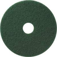 Floor Pads, 12", Scrubbing/Stripping, Green Stor-it Systems