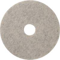 Combo Floor Pads, 19", Buffing/Burnishing, Beige Stor-it Systems