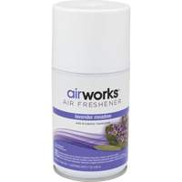 AirWorks&reg; Metered Air Fresheners, Lavender Meadow, Aerosol Can Stor-it Systems