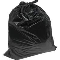 Industrial Garbage Bags, Utility, 20" W x 22" L, 0.64 mils, Black, Open Top JM669 | Stor-it Systems
