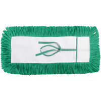 Vadrouille &agrave; &eacute;pousseter Static-H, Style &agrave; attacher, Nylon, 18" lo x 5" la Stor-it Systems