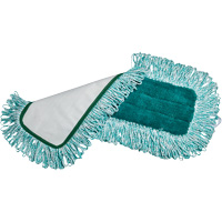 Dry Pad with Fringe, Hook and Loop Style, Microfibre/Polyester, 24" L x 5-3/4" W Stor-it Systems