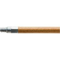 Handle with Metal Tip, Wood, ACME Threaded Tip, 15/16" Diameter, 54" Length Stor-it Systems
