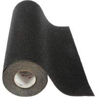 Ruban avec abrasif &agrave; gros grains anti-d&eacute;rapant Safety-Walk, 36" x 30', Noir Stor-it Systems