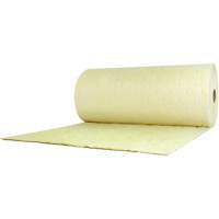 Chemical Sorbent Roll, Heavyweight, 150' L x 38" W, 89.4 gal Absorbancy JN160 | Stor-it Systems