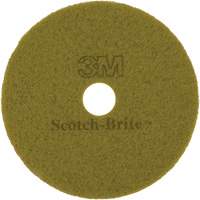 TopLine Speed Floor Pad, 17", Burnishing, Brown Stor-it Systems
