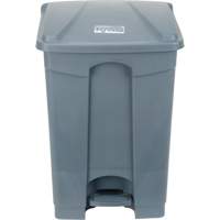 Step-On Garbage Can, Plastic, 12 US gal. Capacity Stor-it Systems