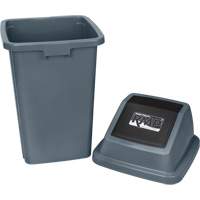 Garbage Can, Plastic, 26 US gal. Stor-it Systems