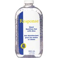 Response<sup>®</sup> Hand Sanitizer Gel with Aloe, 950 ml, Refill, 70% Alcohol JN686 | Stor-it Systems