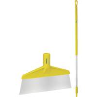 Grattoir &agrave; plancher avec manche, Jaune, 9-3/5" la x 55-9/10" lo Stor-it Systems