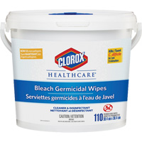 Healthcare<sup>®</sup> Disinfecting Bleach Wipes, 110 Count JO248 | Stor-it Systems