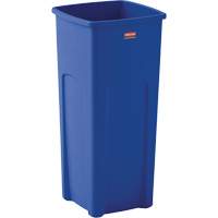 Conteneur de recyclage carr&eacute; Untouchable, Vrac, Plastique, 23 gal. US Stor-it Systems