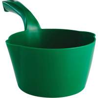 Round Bowl Scoop, Plastic, Green, 32 oz. Stor-it Systems