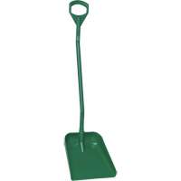 Pelle ergonomique &agrave; grande lame, Longueur de 51", Plastique, Vert Stor-it Systems