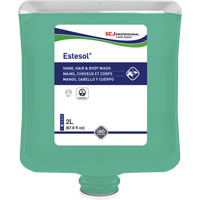 Estesol<sup>®</sup> Hand, Hair and Body Cleaner, 2 L, Rain Forest, Plastic Cartridge JP515 | Stor-it Systems