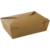 Kraft Take Out Food Containers, Corrugated, Recantgular JP920 | Stor-it Systems