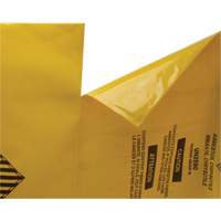 Doublures pour d&eacute;chets dangereux, Amiante, 40" lo x 26" la, 3 mils Stor-it Systems