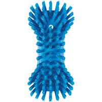 Hand Brush, Extra Stiff Bristles, 9-1/10" Long, Blue JQ126 | Stor-it Systems