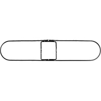 Clipper Dust Mop Frame, 36", Metal Stor-it Systems