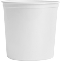 Food Storage Container, Plastic, 2 L Capacity, White JQ326 | Stor-it Systems