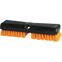 Brosse de nettoyage, 10" l, Soies Polypropyl&egrave;ne, Noir/Rouge Stor-it Systems