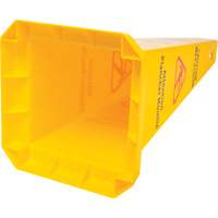 Wet Floor Safety Cone, Bilingual with Pictogram Stor-it Systems