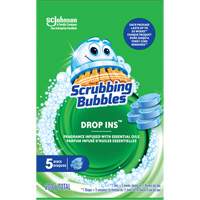 Scrubbing Bubbles&reg; Drop-Ins Toilet Cleaner Discs, 200 g, Tablet Stor-it Systems