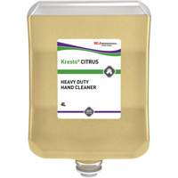 Savon pour les mains Kresto aux agrumes, Cr&egrave;me, 4 L, Parfum&eacute; Stor-it Systems