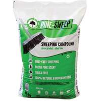 Compos&eacute; de balayage biod&eacute;gradable Pine Sweep, Sac, 44 lb (20 kg) Stor-it Systems