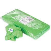 Chiffon de d&eacute;poussi&eacute;rage et nettoyage, Microfibre, Vert Stor-it Systems