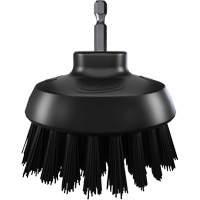 Brosse ronde HyDrive pour perceuse, Soies Tr&egrave;s ferme, Longueur de 3-1/10", Noir Stor-it Systems