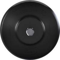 Brosse ronde HyDrive pour perceuse, Soies Tr&egrave;s ferme, Longueur de 3-1/10", Noir Stor-it Systems