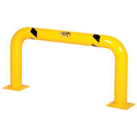 High Profile Machinery Guards, 4' W x 2' H, Yellow Stor-it Systems