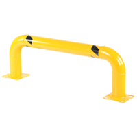 Low Profile Rack Guards, 4' W x 1.4' H, Yellow Stor-it Systems