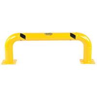 Low Profile Rack Guards, 4' W x 1.4' H, Yellow Stor-it Systems