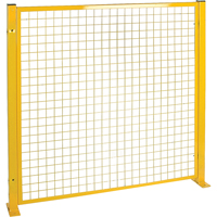Perimeter Guards, 4.125' H x 2" W, Yellow KD129 | Stor-it Systems