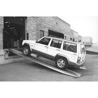 Aluminum Twin Ramps with Perforated Traction Grip KH272 | Stor-it Systems
