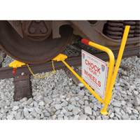 Single Rail Chock With Flag Rail Combo KH984 | Stor-it Systems